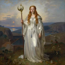 Galadriel by John William Waterhouse,