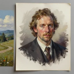 asset sheet, material study ( caricature ) banker ( mark ryden, hildebrandt ) ( lofi, high detail ) ( oil paint on canvas )