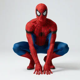 Spiderman in style of He-Man