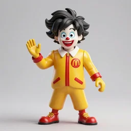ronald mcdonald going super saiyan 3