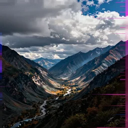 glitch art datamosh