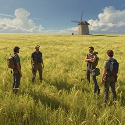 photo the last us part 2 field : 5 4 k rtx hdr volume light concept studio matte painting environement digital illustration fanart artstation by eytan zana and balazs agoston, jad saber, aaron limonick, pablo dominguez and florent lebrun and robby johnson