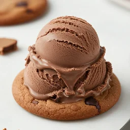cookie fudge chocolate ice cream