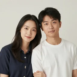a man and a woman