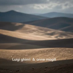 out of focus landscape photography by luigi ghirri and anne magill, very blurry, empty