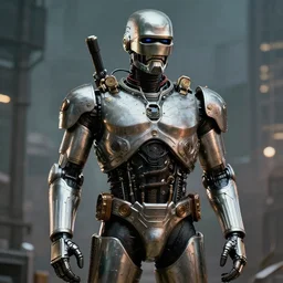 steampunk ed-209 from robocop