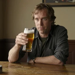 Jordan Peterson in a beer commercial