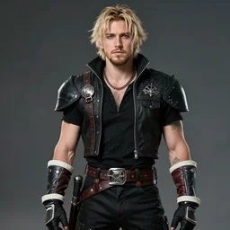 Logan Paul as a Final Fantasy VI Character.