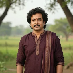 a portrait of a character in a scenic environment by Bharat Sikka
