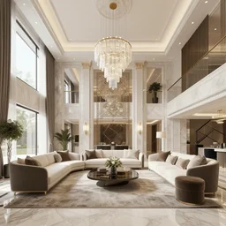 many highly detailed interior renderings of a beautiful luxurious house, unreal engine, by peter guthrie