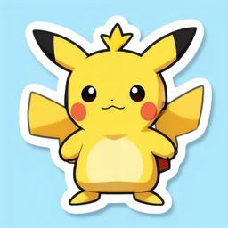 cute miss mascot vigoroth vigoroth vigoroth pokemon sticker art, cronobreaker, beeple game icon