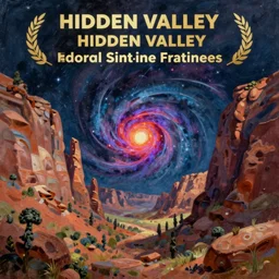 hidden valley, strange magnetic anomaly, extremely detailed oil painting, unreal 5 render, digital art, landscape painting, octane render, beautiful composition, trending on artstation, award winning photograph, masterpiece