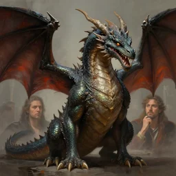 dragon, realistic portrait, highly detailed, digital painting, artstation, concept art, smooth, sharp focus, illustration, cinematic lighting, art by artgerm and greg rutkowski and alphonse mucha and boris vallejo and frank frazetta