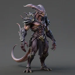 a 3d render of mind flayer by Greg Rutkowski rendered in octane , 4k