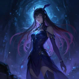 a girl from final fantasy live action, cosplaying as mewtwo, evocative, mystical night, very very very very detailed, award winning, masterpiece digital painting by greg rutkowski, alex grey, artstation, 4 k wallpaper