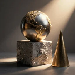 ( ( sphere ) ), ( cube ), cone