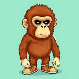 bored ape painting design