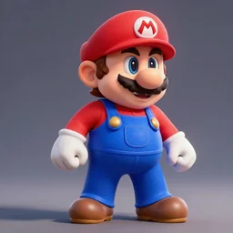 super mario in little nightmares, concept art, digital painting, trending on artstation, deviantart, epic composition, extremely detailed, volumetric lighting, masterpiece, octane render