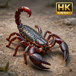 half man half scorpion, highly detailed, 4 k, hdr, award - winning, octane render, artstation