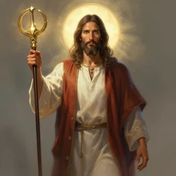character art by mike deodato, jesus, absolute chad