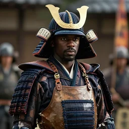a film still of daniel kaluuya starring as a japanese samurai in a japanese blockbuster film, shallow depth of field, cinematic, award winning cgi, vfx, film still