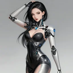 portrait of an absurdly beautiful, graceful, sophisticated, fashionable cyberpunk mechanoid gravure idol, hyperdetailed illustration by irakli nadar, matt wisniewski style, intricate linework, white porcelain skin, iridescent fractal headdress, day - glow facepaint, jellyfish ruff, unreal engine 5 highly rendered, global illumination, blue light, detailed and intricate environment