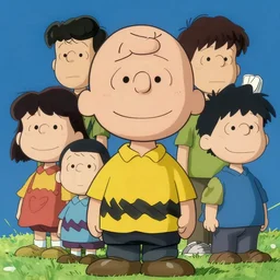 charlie brown, portrait shinkai makoto studio ghibli studio key hideaki anno sakimichan stanley artgerm lau rossdraws james jean marc simonetti elegant highly detailed digital painting artstation pixiv
