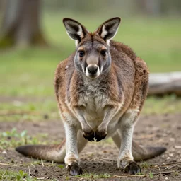 a very cute kangaroo thylacine hybrid