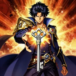 Hand of ban , a video game JRPG villain, epic key art illustrated by Tetsuya Normura
