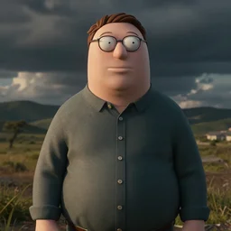 a real life photo of peter griffin
