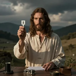 Jesus failing a polygraph test