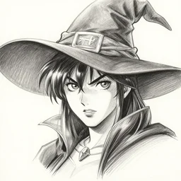 jim lee!!! anime pencil sketch by jim lee close up headshot of a cute witch in the style of jim lee, x - men superhero comic book character by jim lee