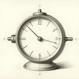 technical drawing of a time machine from Leonardo da Vinci