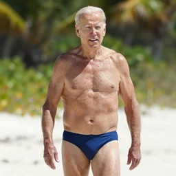 joe biden bikini photo, 8 k,