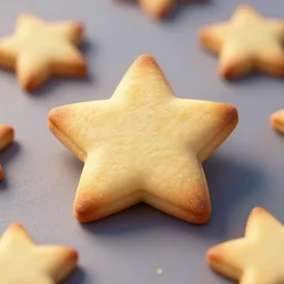 cookies in the shape of stars, trending on artstation, master piece, cinematic