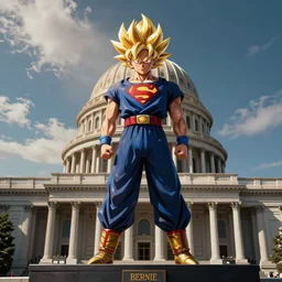 Bernie Sanders goes supersaiyan! in congress