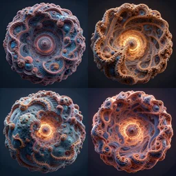 four way symmetry!! fractals worlds, ultra realistic, renderman, 4 k, trending on artstation