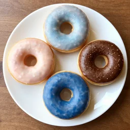 ( biden × doughnut ) on a plate