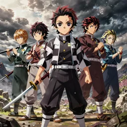 Daemon slayer anime characters how would they look in reality highly detalied
