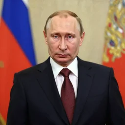 american presidential portrait painting of vladimir putin