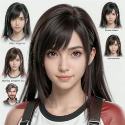 character concept art of tifa tifa lockhart | | cute - fine - face, pretty face, realistic shaded perfect face, fine details by stanley artgerm lau, wlop, rossdraws, james jean, andrei riabovitchev, marc simonetti, and sakimichan, trending on artstation