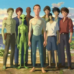 mark zuckerberg as skinny alien, ben hur, loftis, cory behance hd by jesper ejsing, by rhads, makoto shinkai and lois van baarle, ilya kuvshinov, rossdraws global illumination