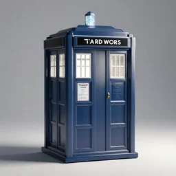 The Tardis, photo realistric, octane render, 8K