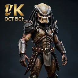 full body pose, hyperrealistic photograph cover of predator, in style of predator film, stan winston design, dim volumetric lighting, 8 k, octane beautifully detailed render, extremely hyper detailed, intricate, epic composition, cinematic lighting, masterpiece, trending on artstation, very very detailed, stunning, hdr, smooth, sharp focus, high resolution, award, winning photo, dslr, 5 0 mm
