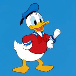 donald duck animated by ralph bassi