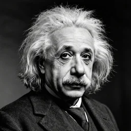 bearded albert einstein