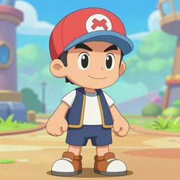 a toon shader anime character game