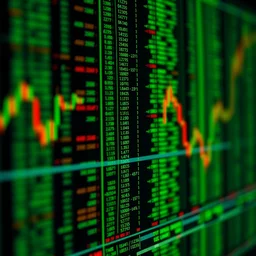 detailedc 6 0 0 mm real photography of the code of a winning trading system