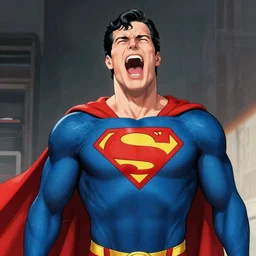 Superman yellings