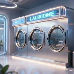 futuristic Laundromat
